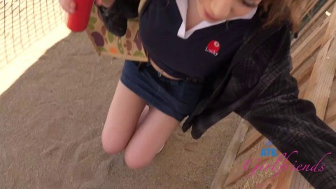 Atkgirlfriends Selina Imai Farm Date Sexy Teen Ass Wet Pussy Flash