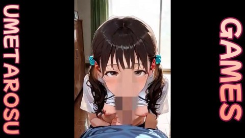 つるぺたJKバキュームフェラ