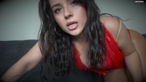 CHRISTY BERRIE-HERMOSA MORENITA TIENE ADHESIÓN A LAS MEDIAS DE NAILON-1080P-PLAYVIDS.COM
