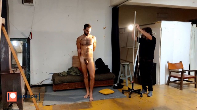 Behind The Scenes - Guru - The Naked Project (Nude Artistic Male Photoshoot)