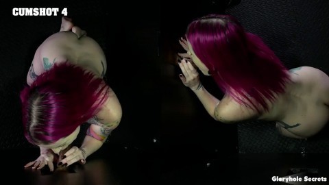 Pink Haired Chick Lady Laz On Her Knees Blowing A Black Man Naked Girls In Heels Bibette Blanche