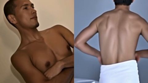 男のバスタオル コラボ2