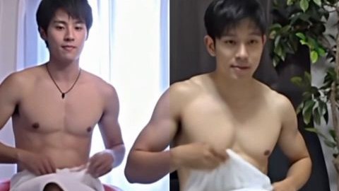 男のバスタオル コラボ7