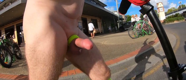 Wnbr Byron Bay Public Erection Flasher as the Ladies Look