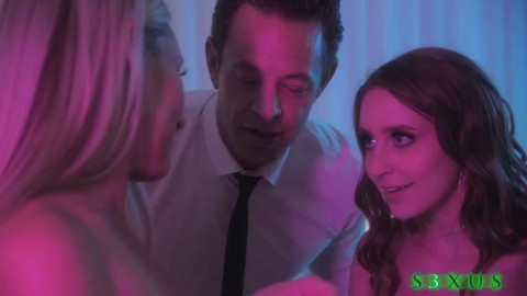 Sxus Laney Grey And Bunny Madison Vibration Girlfriend Tight Pussy