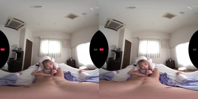 Snake-Tongue Nurse VR! Obsessively Licking the Patient's D*ck Despite His Girlfriend! Oral-Loving, Forced Reverse NTR with 10 Sh