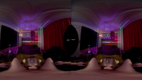 "Aphrodisiac Shisha Awakens the Seductress: Trans-Dimensional Trance Sex with a Stunning DJ! 7 Consecutive Ejaculations in a Cyb