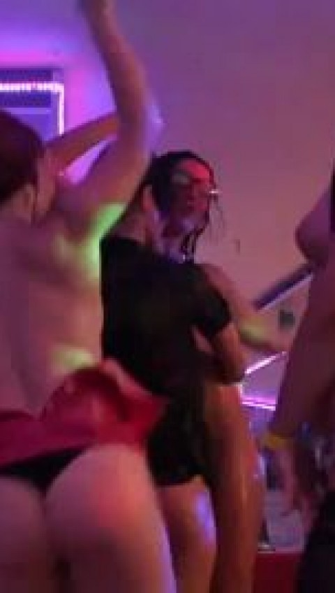 Drk Sex Orgy Bimbo Birthday Bash is getting more and more intense as