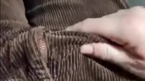 boy jerking and feel horny wearing corduroy pants