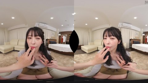 Hinako Mori - The Drooling Dog-Girlfriend Who's Always Sticking Her Tongue Out: Lick-Kiss Extravaganza and Cum Shot on Her Tongu