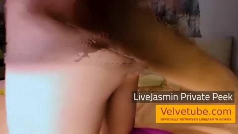 Plug to dildo upgrade live - Pov angle watch her hand, Deep plug action live cam Cam2cam sex show live