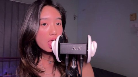 moonblitz asmr tongue flutters and sky bri new porn