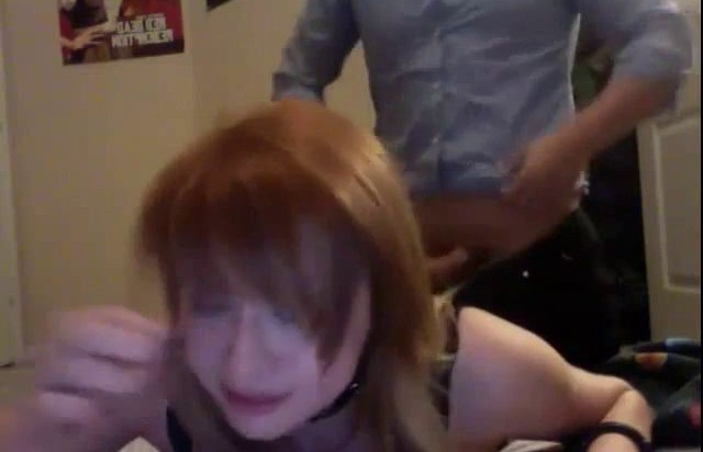 redhead gagged slapped and fucked hard 