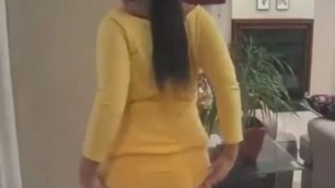 barbie yellow dress ass shaking promo