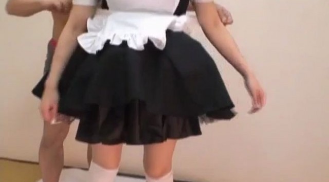 Ai undressed of uniform has hairy twat licked and nailed