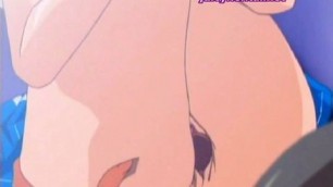 Hentai Gets Mouth Filled With Sperm blowjob cartoon anime and hardcore