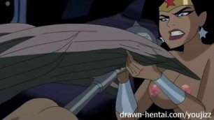 Justice League Porn Two Chicks For Batman Dick big toy Brunettes Hentai and  Funny, uploaded by ernestsandi