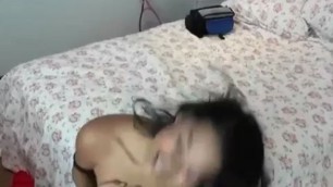 Hot Asian Ex Teasing With Her Tits And Pussy POV