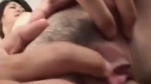 Japanese Chick Get Pussy And Anal Probed