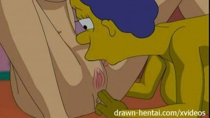Simpsons Hentai Lesbian Porn - Lesbian Hentai Lois Griffin and Marge Simpson cartoon family porn, uploaded  by davachi