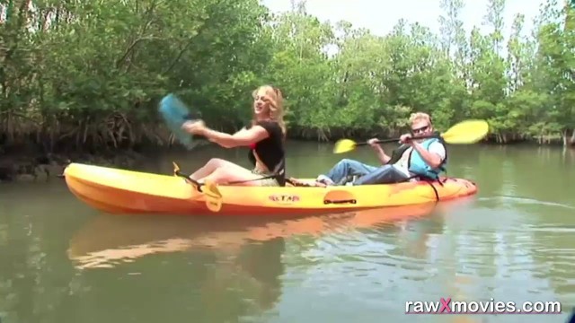 Blonde Mariah Loves Outdoor Activities