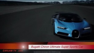 Bugatti Chiron Commercial First Official New Bugatti Chiron World Premiere 2016 CARJAM TV 720p