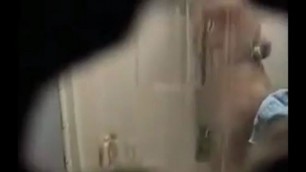erotic shower my step mom on hidden camera