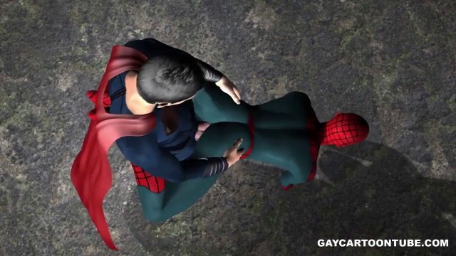 animated spiderman gay porn