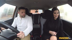 Fakedrivingschool Lad Distracted By Pussy On Test Brother And Sister Pon