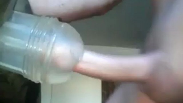 Amateur fleshlight creampie