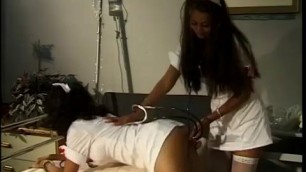 two horny teen nurse fuck their doctor HI