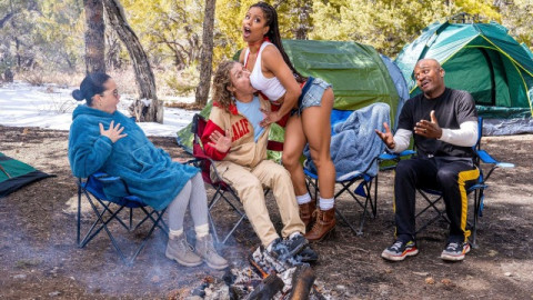 Camping Fuck Buddies With Kira Noir, Michael Vegas