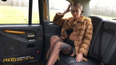  Fake Taxi - Short Haired Tattooed Blonde Tanya Virago Fucked Me In A Taxi