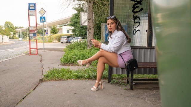 Public Agent - Latina Ariana Van X Tries Czech Sausage
