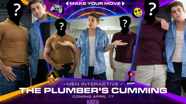MEN Interactive: The Plumber's Cumming - Teaser Trailer With Joey Mills, Reese Rideout, Sage Roux