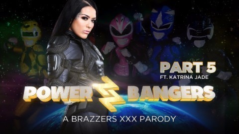 Brazzers - Abigail Mac, Katrina Jade, Kimmy Granger Engaging In Cosplay Power Bangers: A XXX Parody Part 5    