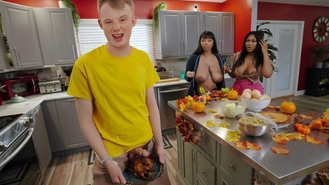 RealityKings - Stuffing The Turkey with Advoree and Jordyn Falls